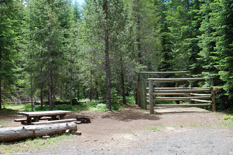 Clackamas Lake Campground, Mount Hood National Forest, Oregon