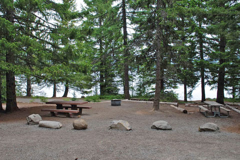 Pine Point Campground, Timothy Lake, Mount Hood National Forest, Oregon