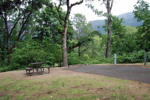 Viento State Park Campground, Columbia River Gorge, Oregon