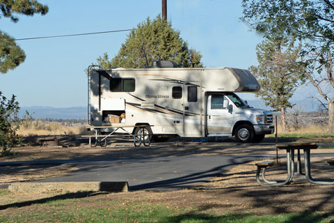 Crooked River Campground, Cove Palisades State Park, Oregon