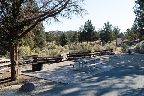 Jasper Point Campground, Prineville Reservoir State Park, Oregon