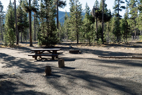 Paulina Lake Campground, Newberry National Volcanic Monument, Oregon