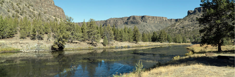 Crooked River, Stillwater Campground, Oregon