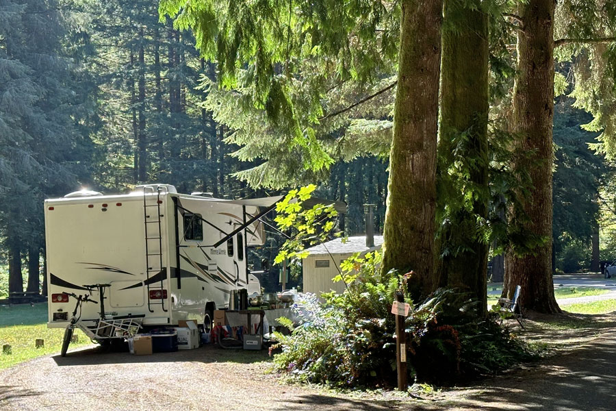 Blackberry Campground, rv camping, Oregon