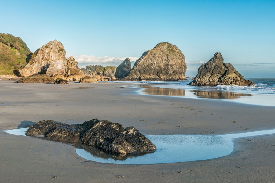 Harris Beach, Harris Beach State Park Campground, Curry County, Oregon