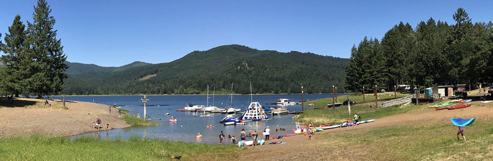 Baker Bay Park, Dorena Lake, Oregon