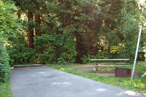 Umpqua Lighthouse State Park Campground, Douglas County, Oregon