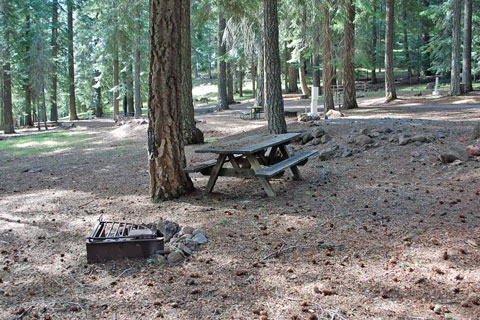 Howard Prairie Resort Campground at Howard Prairie Lake, Oregon