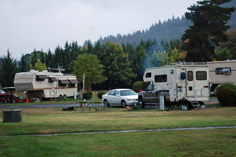 Pass Creek County Park Campground, Douglas County, Oregon