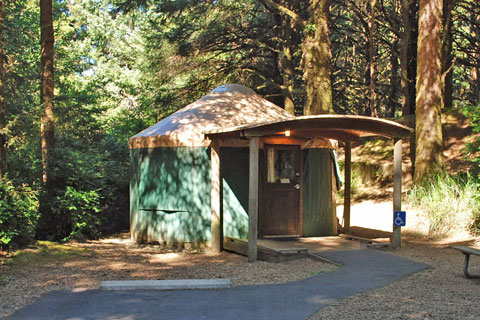 Carl G. Washburne Memorial State Park Campground, Lane County, Oregon