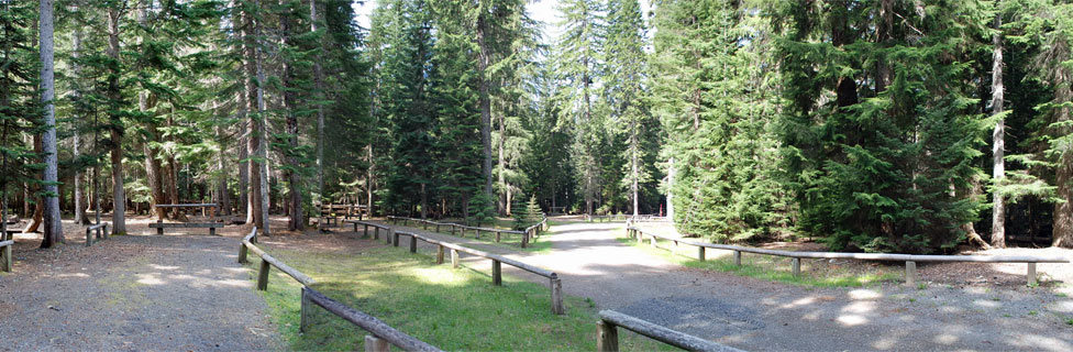 Big Meadows Horse Camp, Willamette National Forest, Oregon