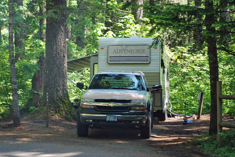 Detroit Lake State Recreation Area Campground, Oregon