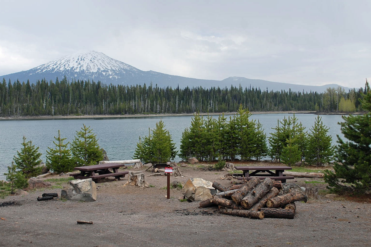 Lava Lake Campground, Deschutes National Forest, Oregon