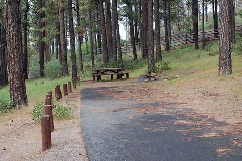 Topsy Campground, John C. Boyle Reservoir, Oregon