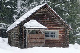 Commissary Cabin, Fish Lake Remount Depot, Willamette National Forest, Oregon